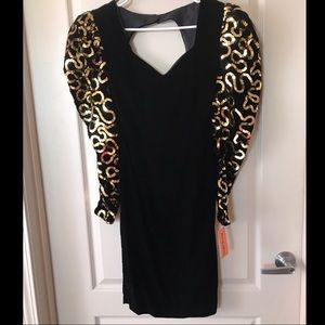 Vintage NWT Dave & Johnny Cocktail Dress